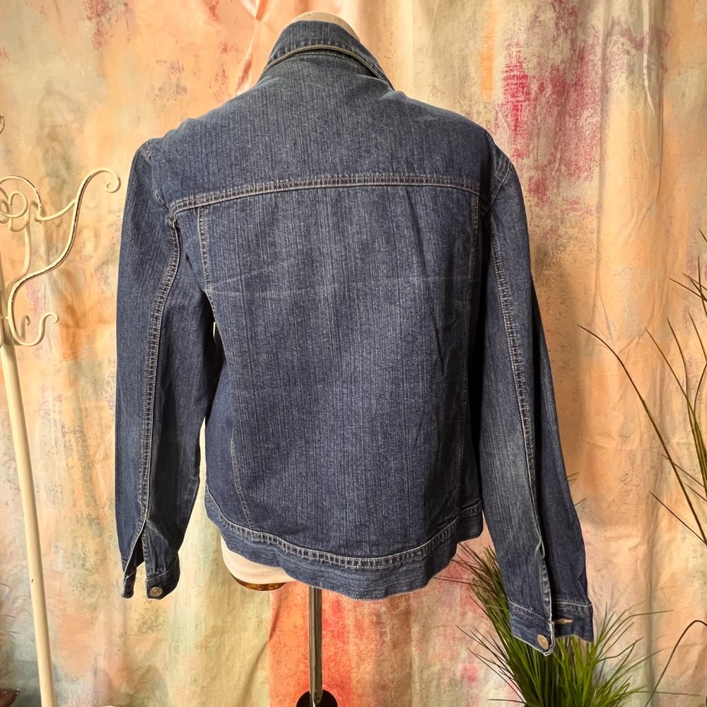 VTG 📌GEGRGE essentials 80s Denim Jacket - Picture 2 of 15